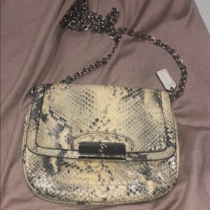 COACH Snakeskin Crossbody